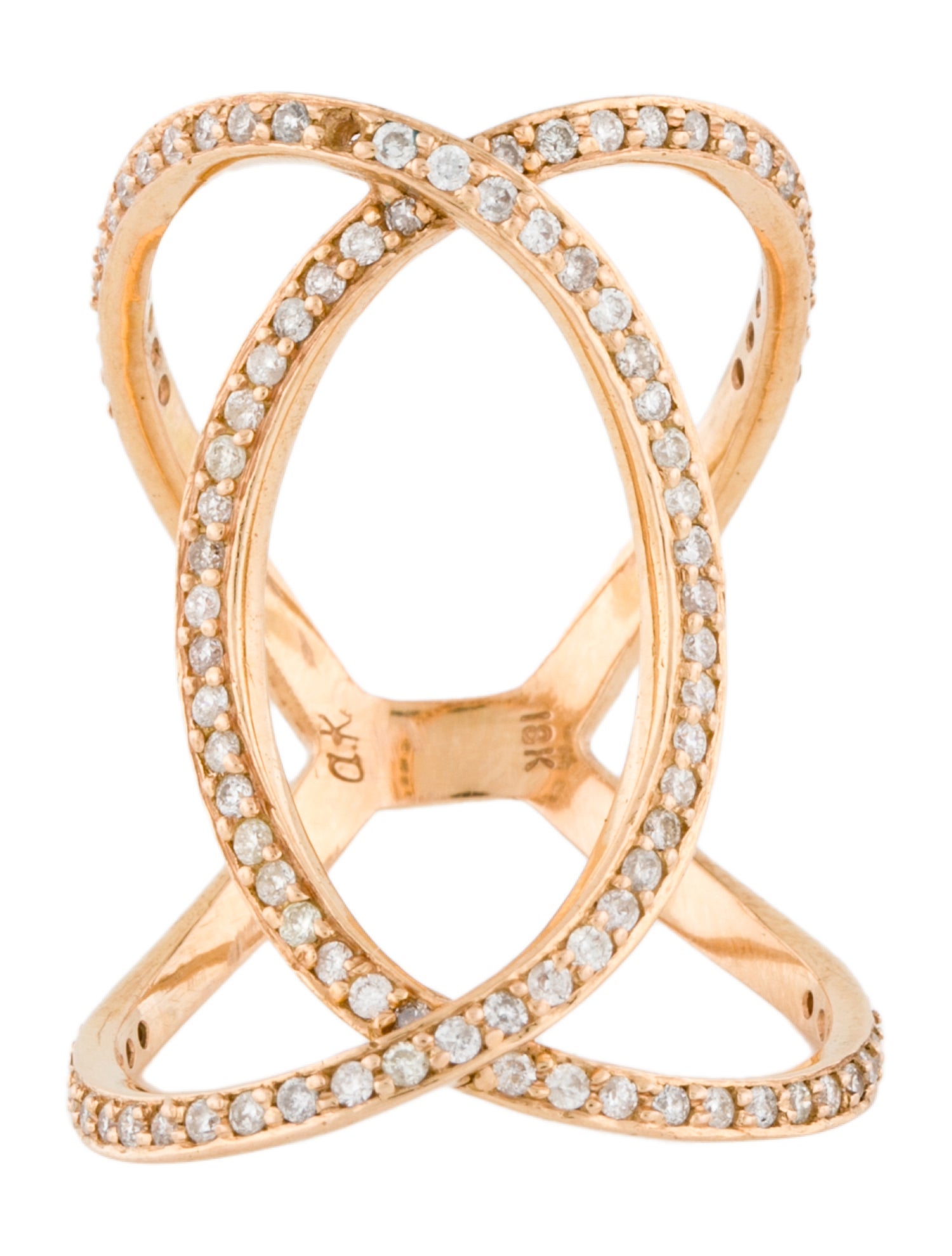 Anita Ko 18K Diamond Infinity Ring